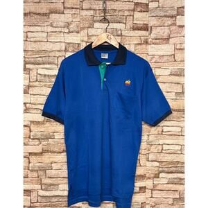 Vintage APPLE Macintosh IBM polo shirt Size Large 80's 90's VNTG New